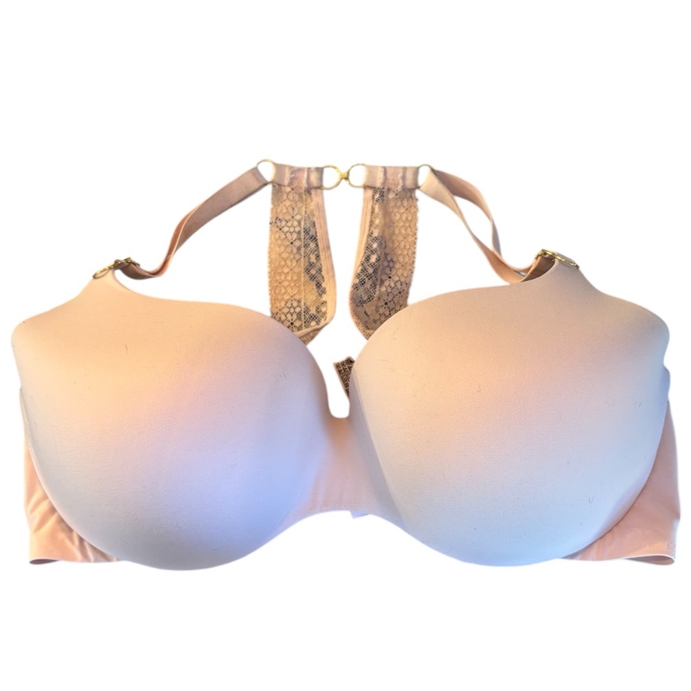 Victoria's Secret Incredible Demi Lined Lace Racer Back 38DD